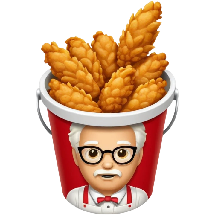 KFC chicken bucket emoji