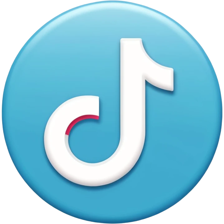 Tik tok logo emoji