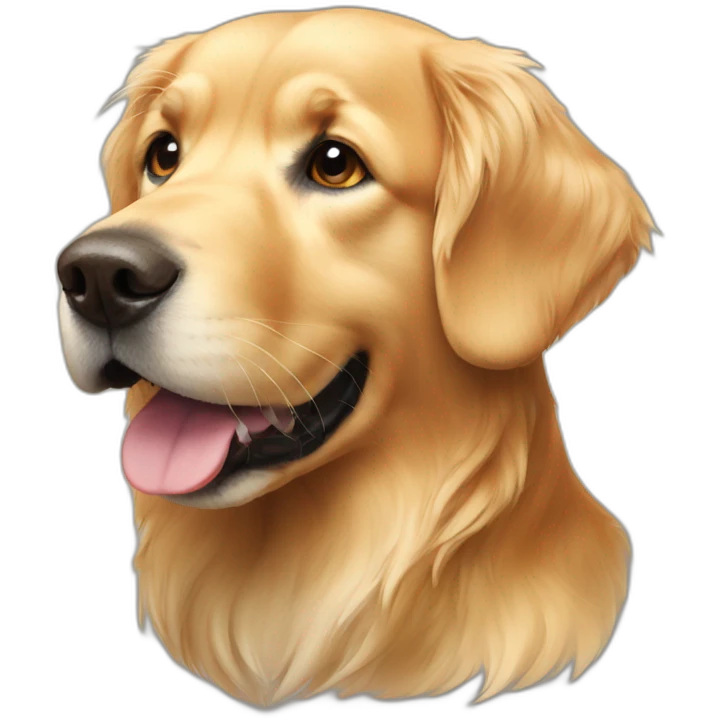 golden retriever emoji