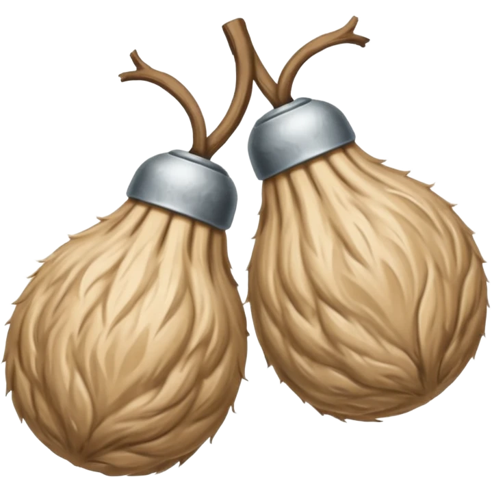 Couille poilu emoji