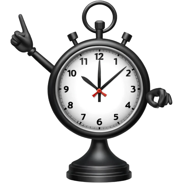 Clock Hands emoji