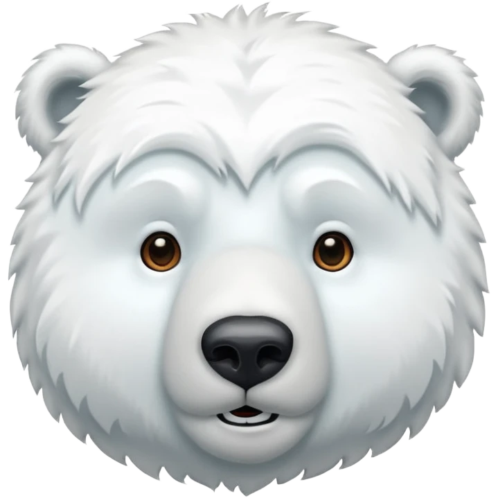 Polar bear emoji