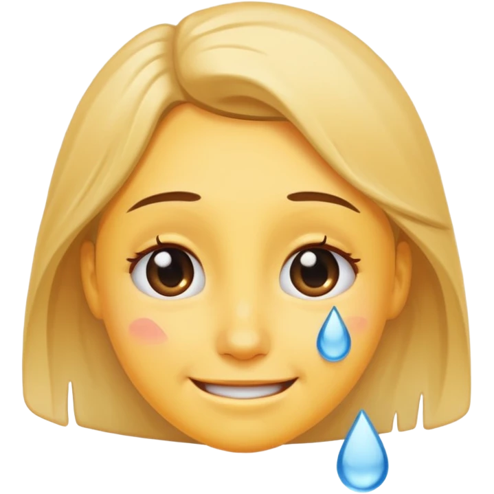 웃으면서 우는 얼굴 emoji
