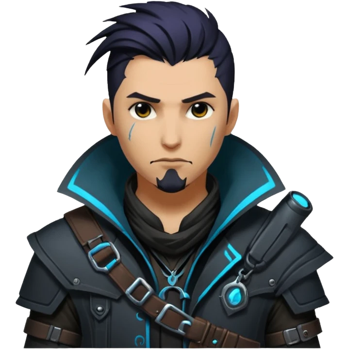 shadowrun technomancer raven male emoji