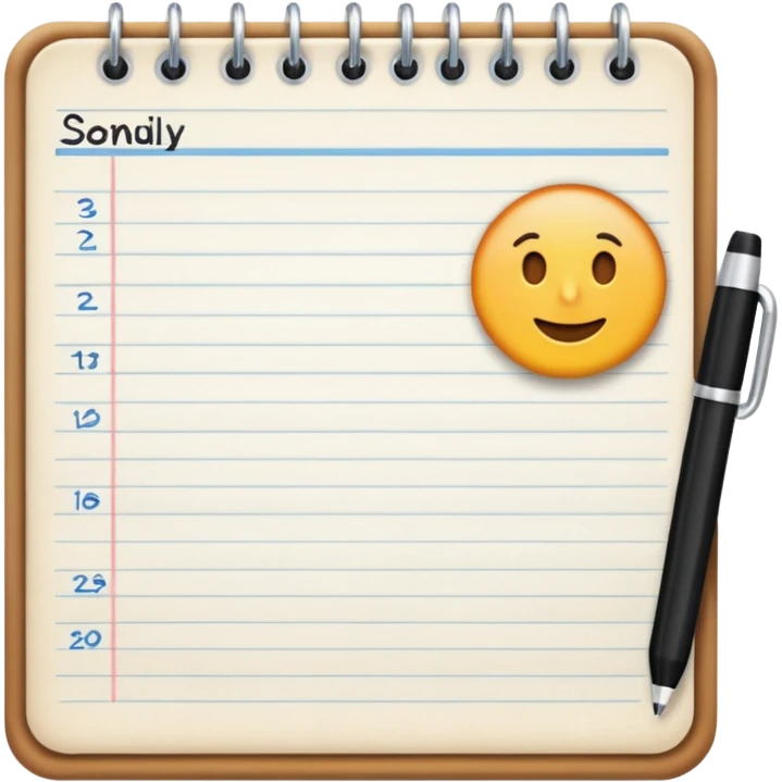 schedule emoji