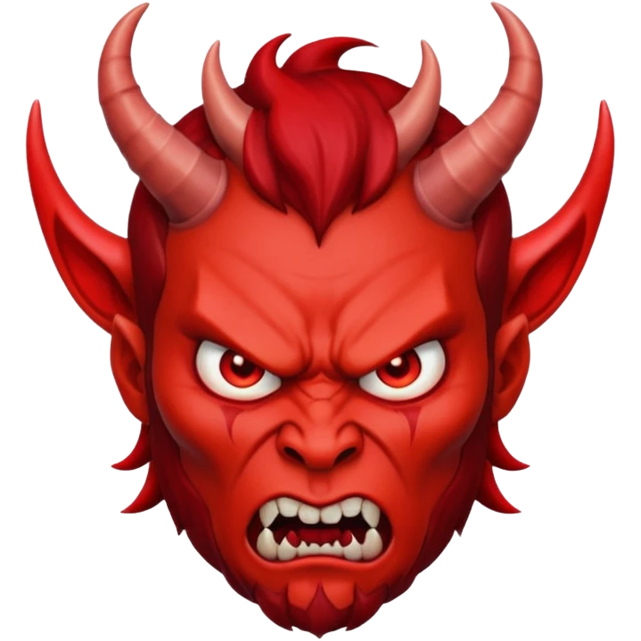 😡+👿 emoji