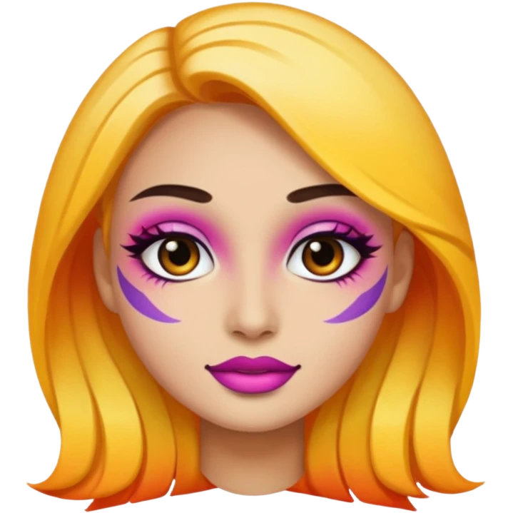 face makeup emoji