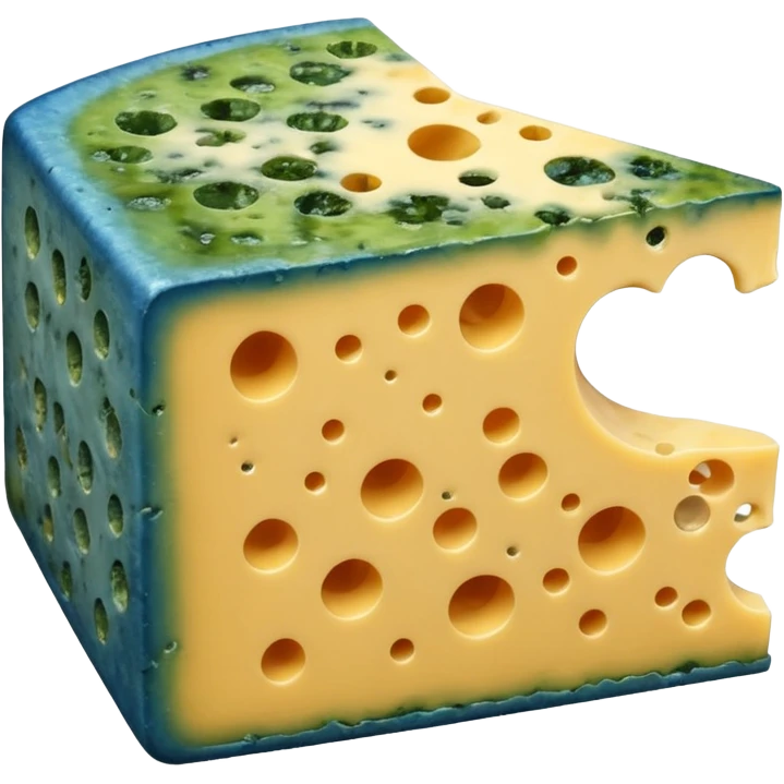 moldy cheese emoji