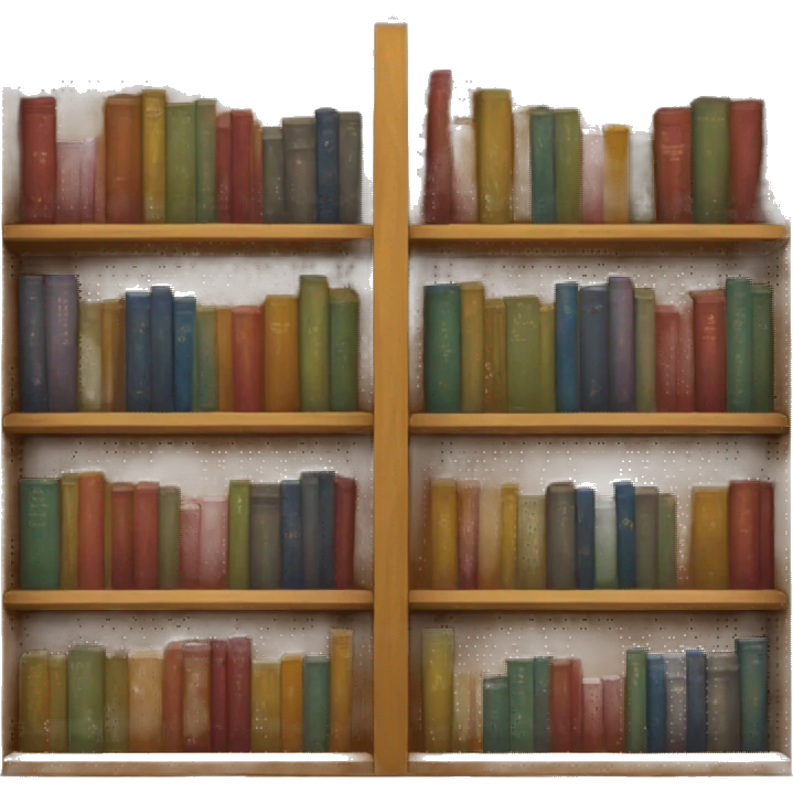 Bookcase emoji