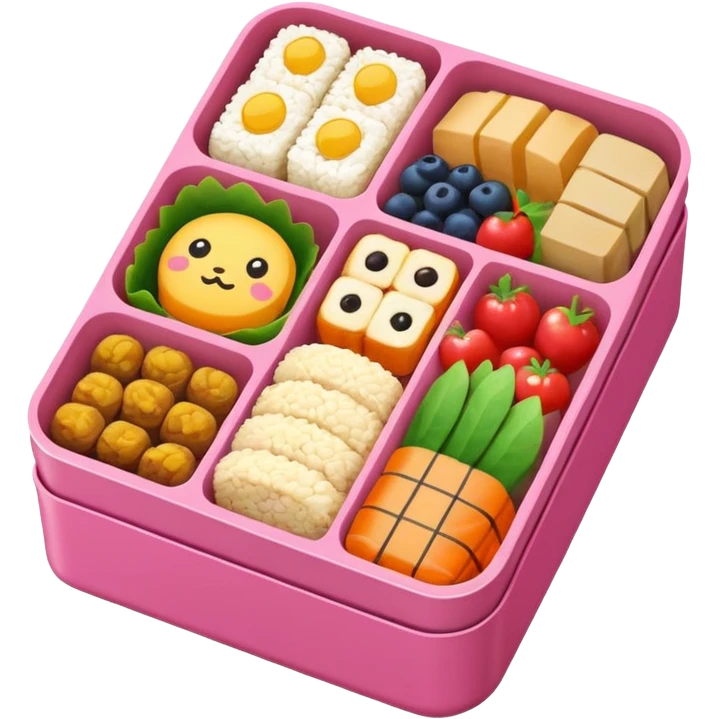 Bento box emoji
