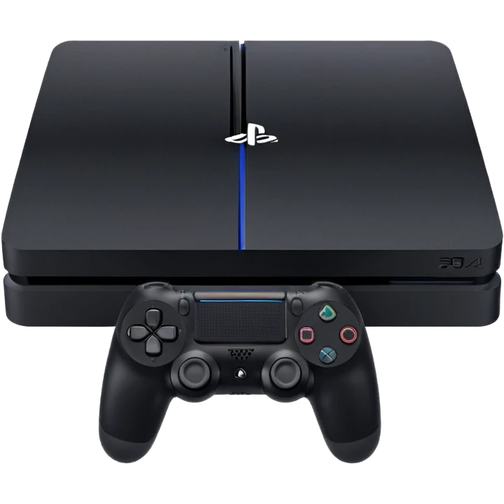 ps4 slim console only emoji