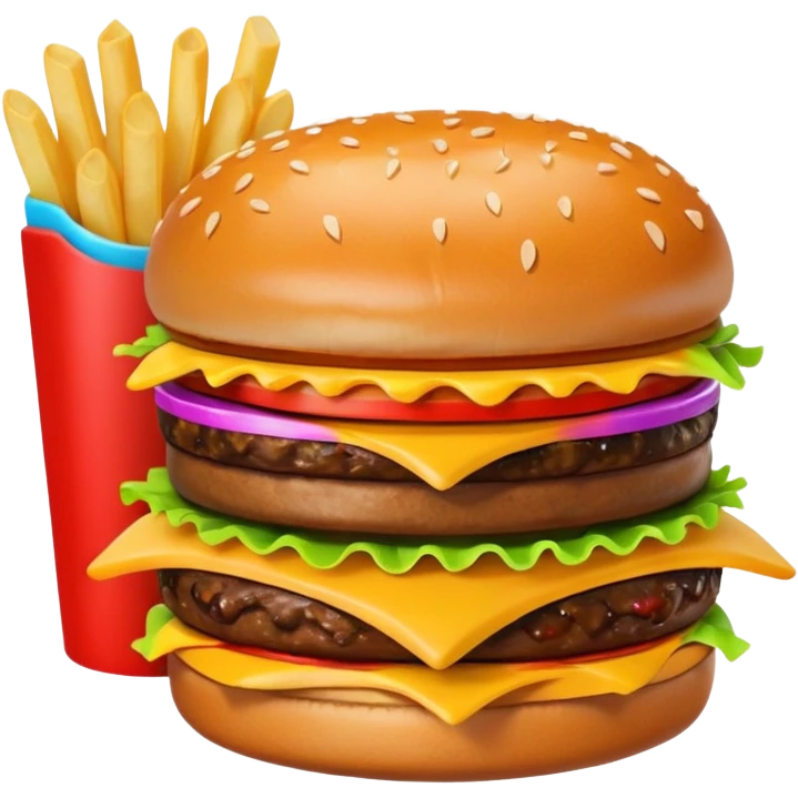 Happy meal emoji