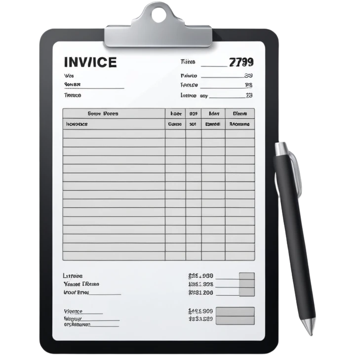 invoice emoji