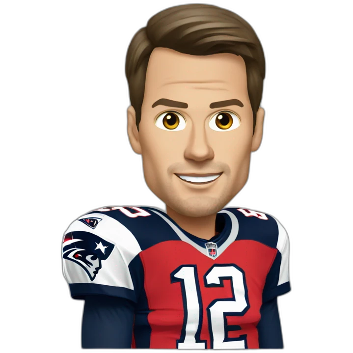 Tom brady 12 emoji