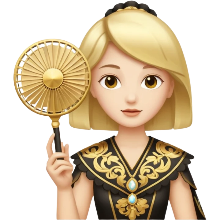 Fan emoji