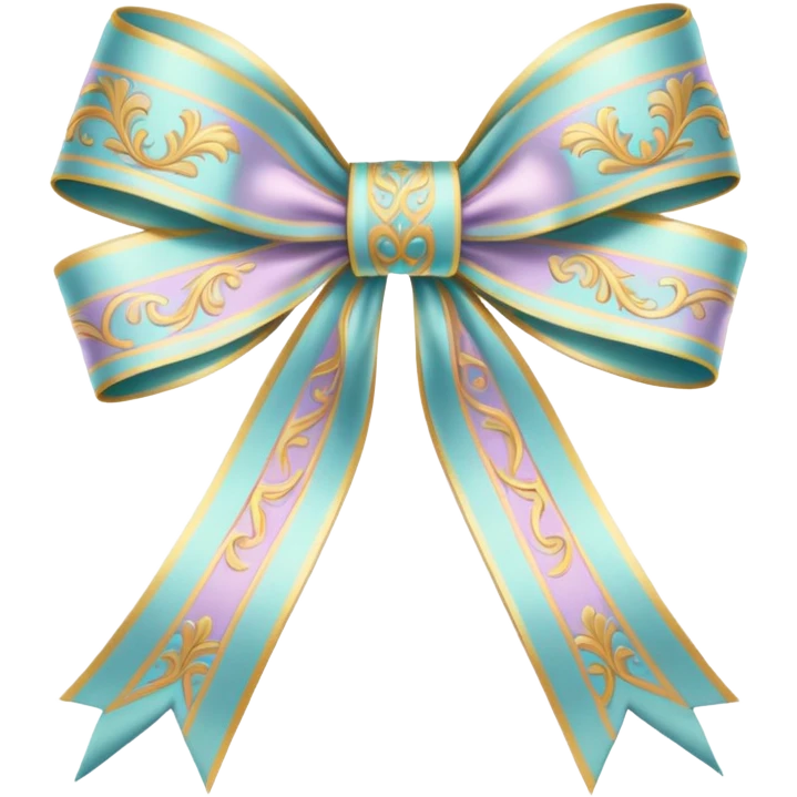 rococo ribbon  emoji