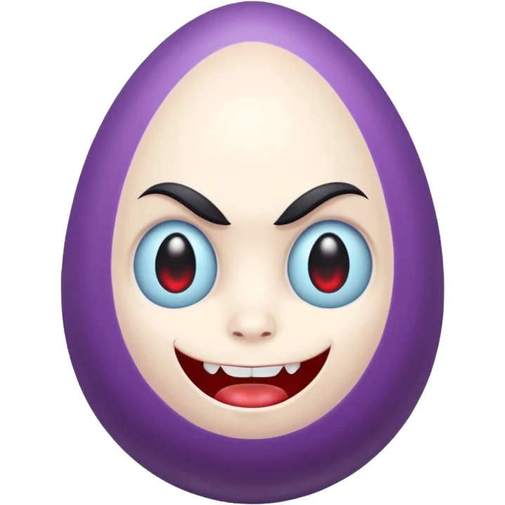 vampire easter egg cute emoji