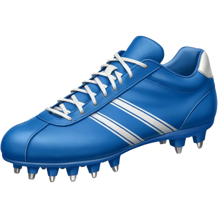 blue american football shoes emoji