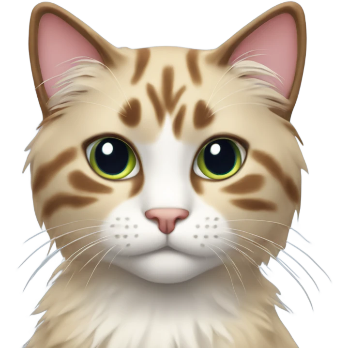 Rag doll cat emoji