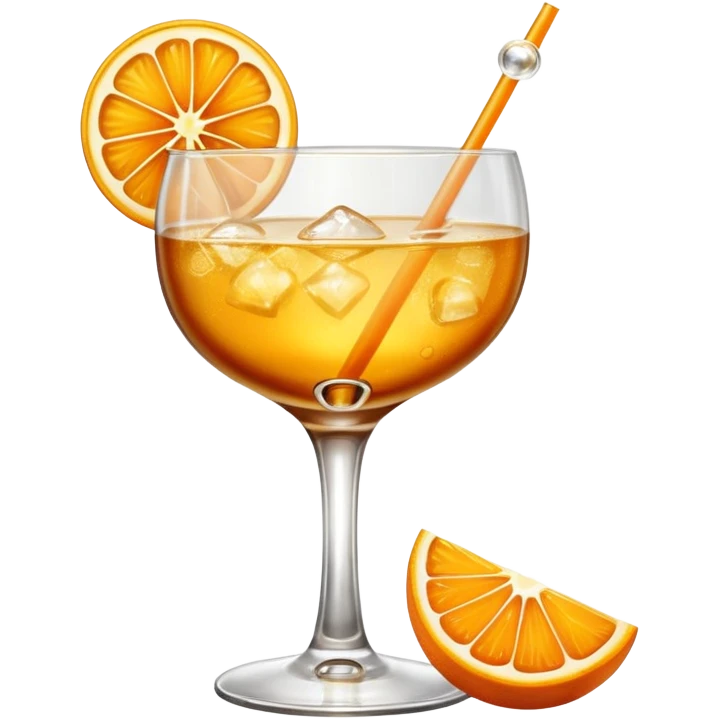 golden cocktail emoji
