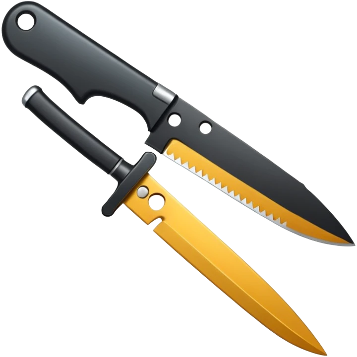 Emo knife emoji