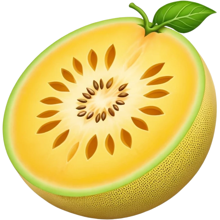 yellow melon emoji
