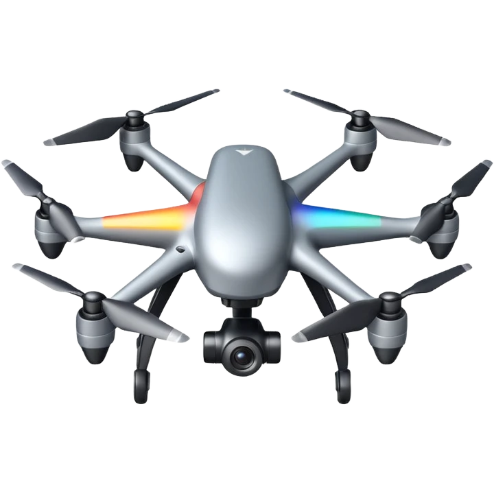 generate realistic uav drone emoji
