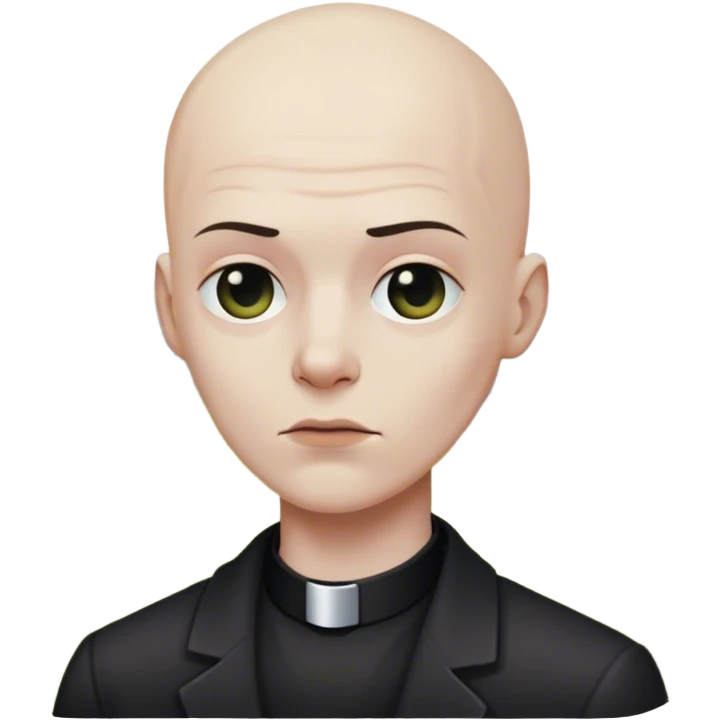 bald head graveyard emoji