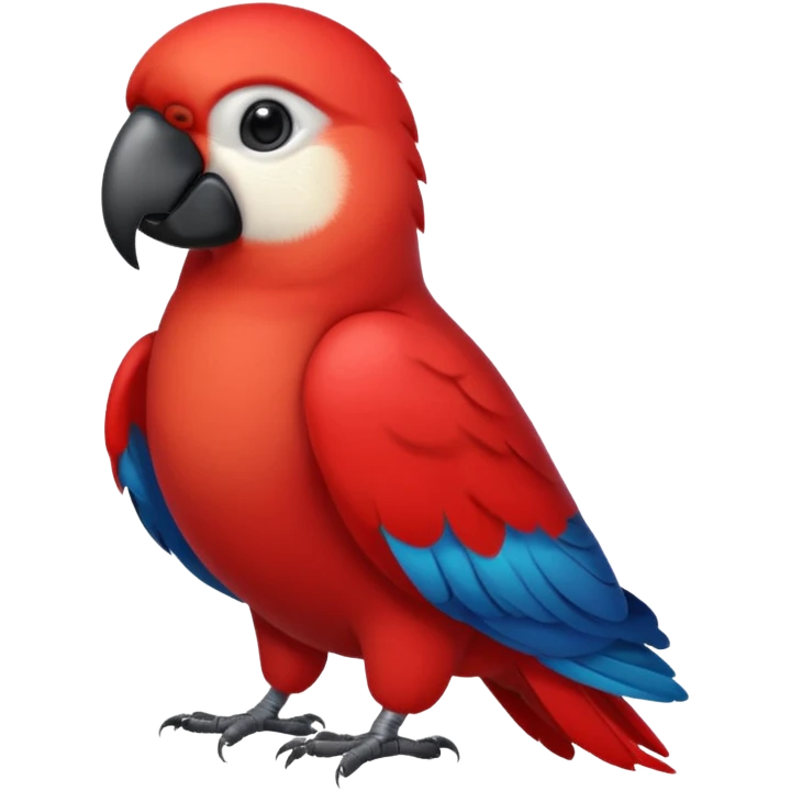 red parrot emoji