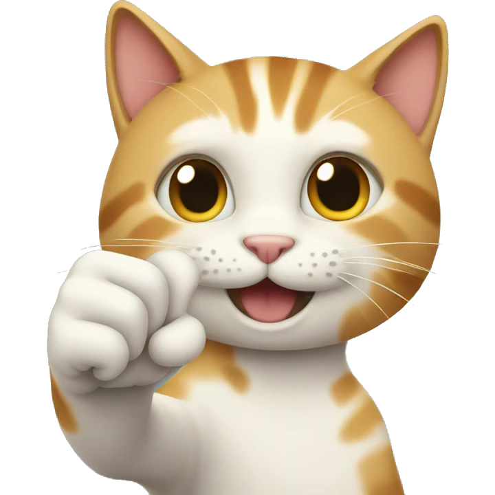 cat thumbs up emoji