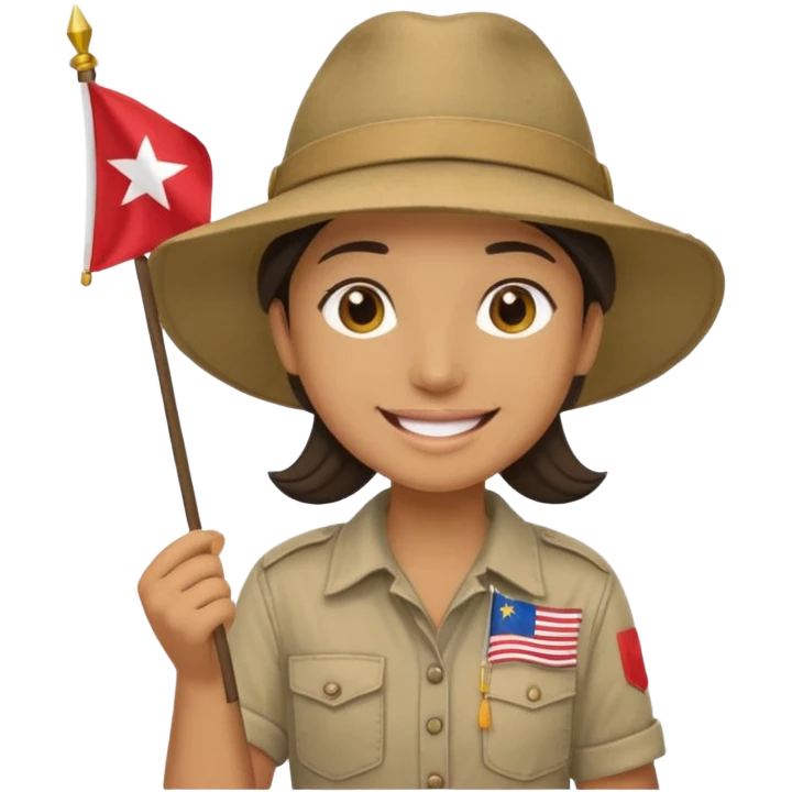 Guide + small flag emoji