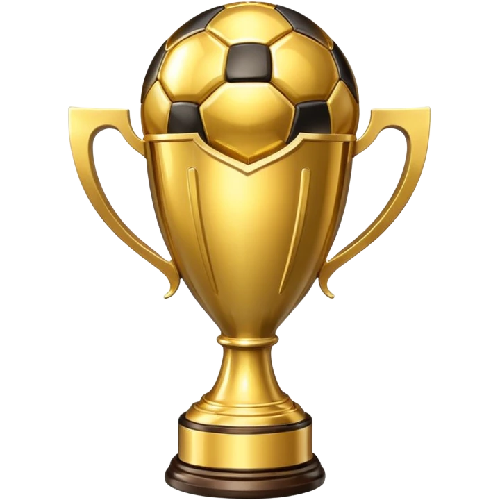 create an airbnb category icon that looks like a fifa world cup trohy emoji