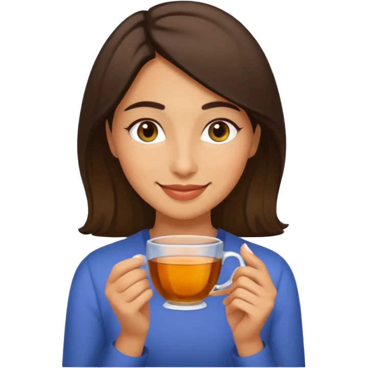 🧘🏼‍♀️🍵😌 emoji
