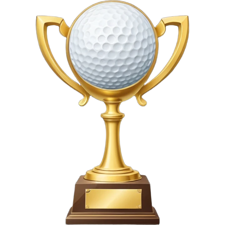golf club championship trophy emoji