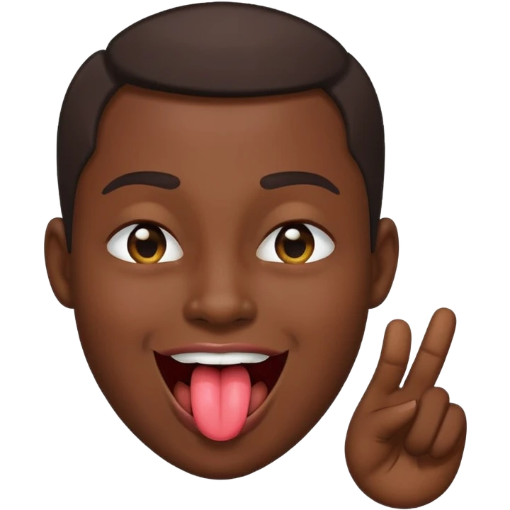 👐🏽😝 emoji