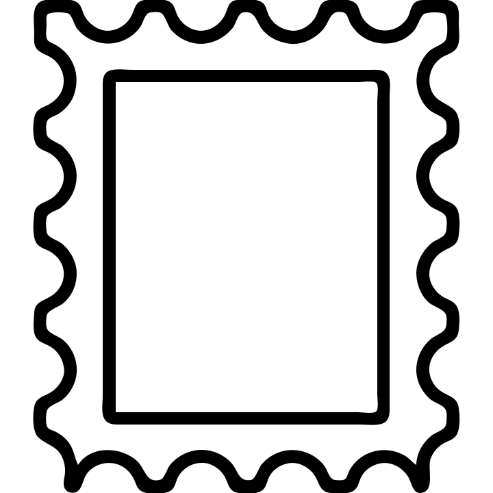 марка (с почтового письма( emoji
