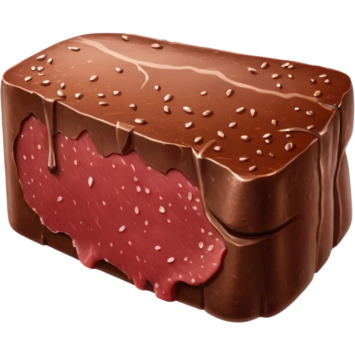 uncooked beef liver, no text emoji