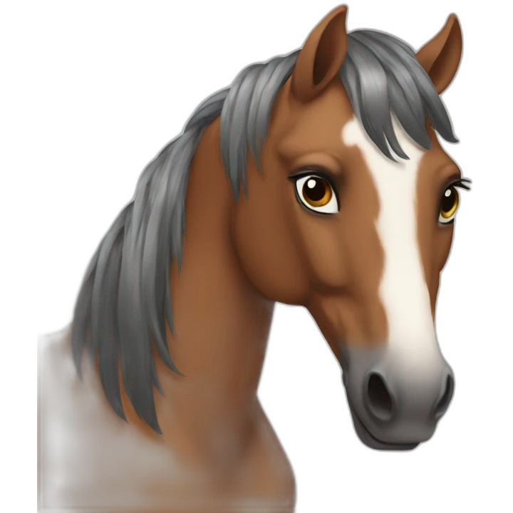 J horse emoji