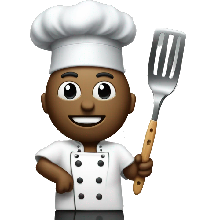 chef phantom with a knife and spatula emoji