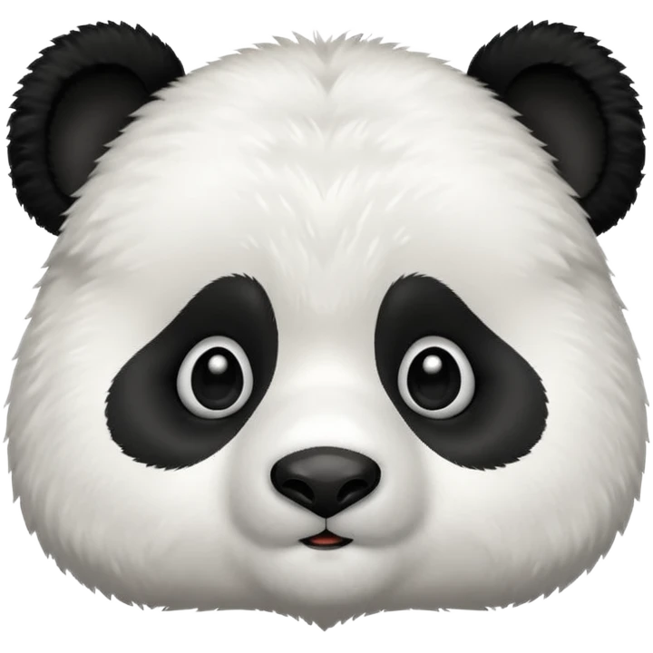 Panda asking a question  emoji