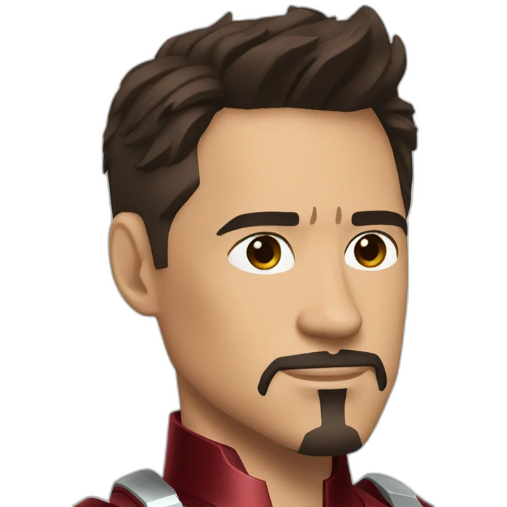 Tony Stark in iron man  emoji