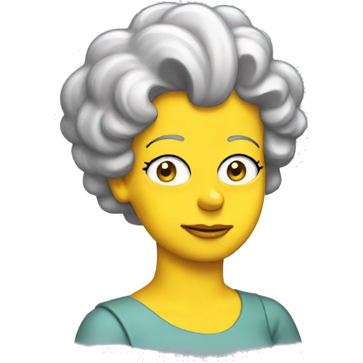 lisa simpsons emoji