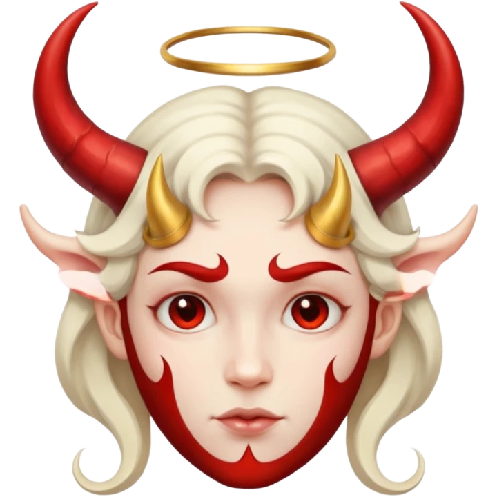 😈+😇 emoji