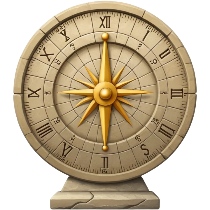 Sundial emoji