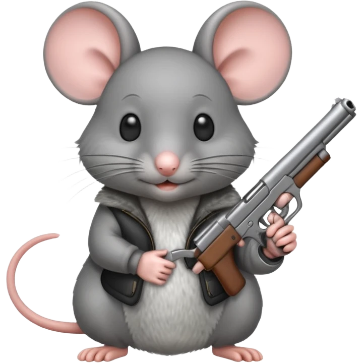 🐁🔫 emoji
