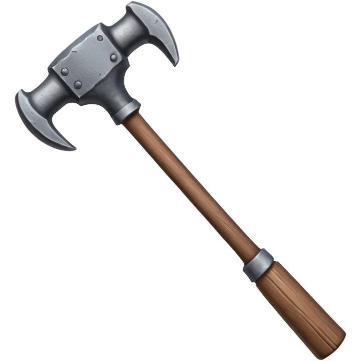 Medeival smithing hammer emoji