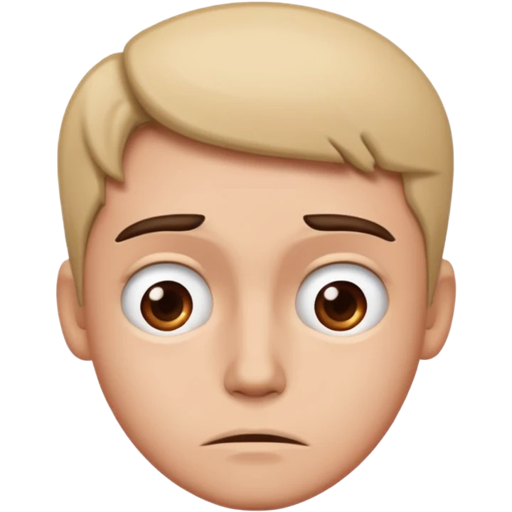 sarcastic and disappointed face  emoji