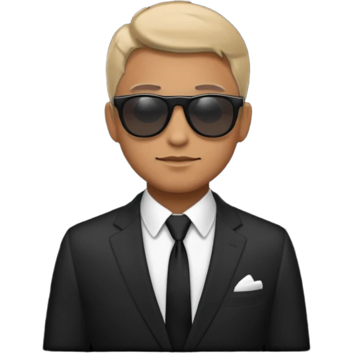 money, sunglasses, suit, man emoji