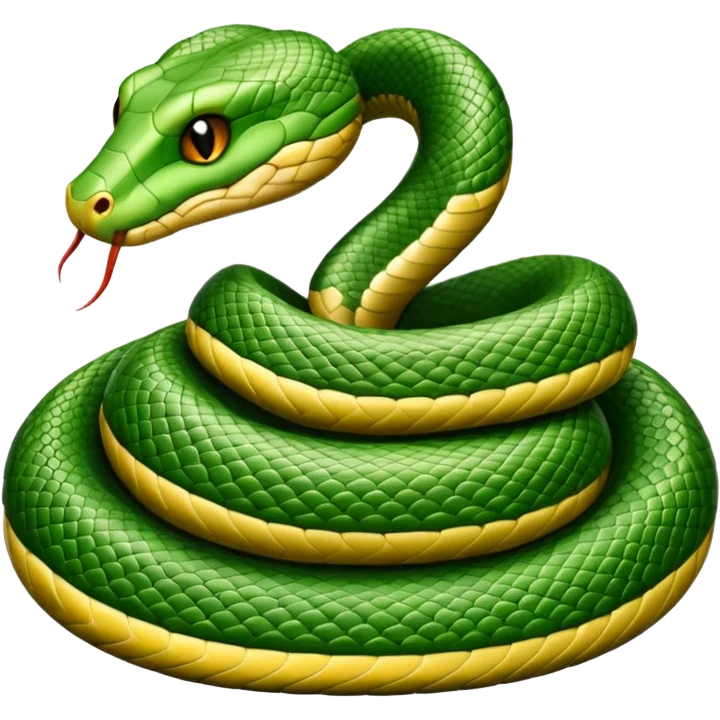 snake crawling  emoji