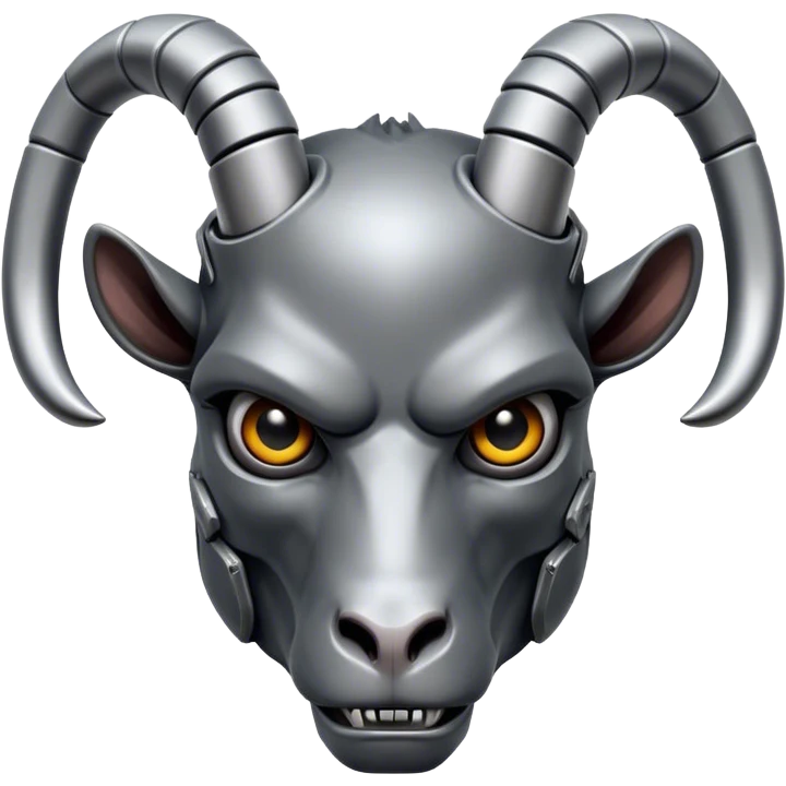 Terminator Goat head emoji